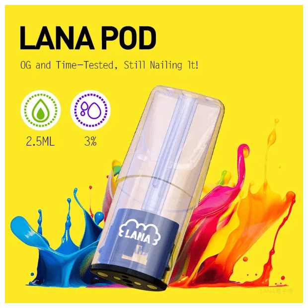 LANA 發光煙彈展示