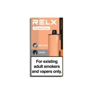 RELX悅刻X-BOX換彈式主機PowerCase16000口煙彈專用主機-橘色展示